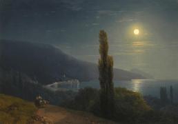 Картина Крымское побережье в лунном свете, И.К. Айвазовский